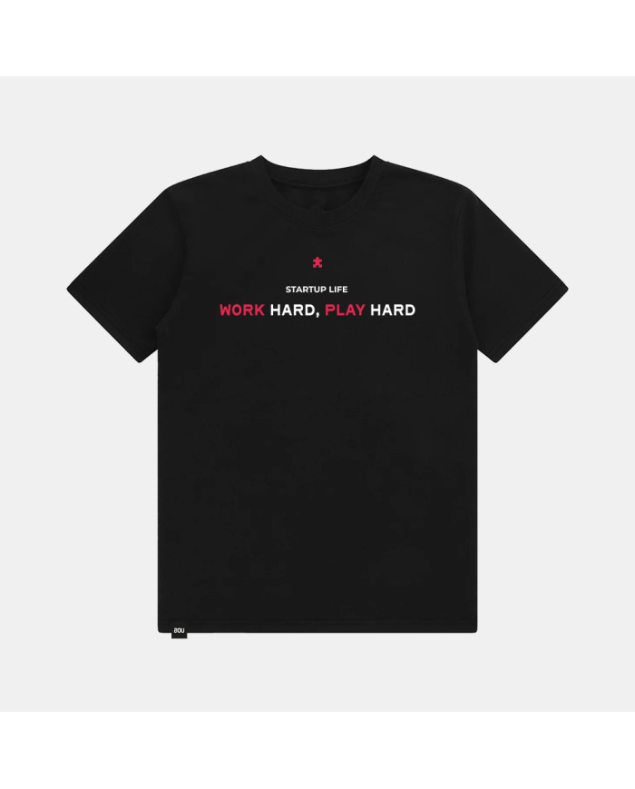 Camiseta Work Hard Play Hard