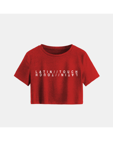 Crop Top edición especial LatinTouch - MIEL x BOU