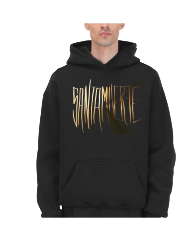 Hoodie SantaMuerte Logo Dorado
