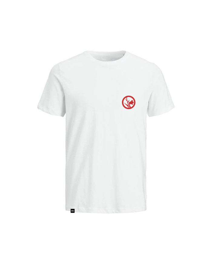 Camiseta Blanca “Flor y Puñal” – GUANACO