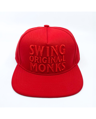 Gorra Swing Orginal Monks Roja Logo Rojo