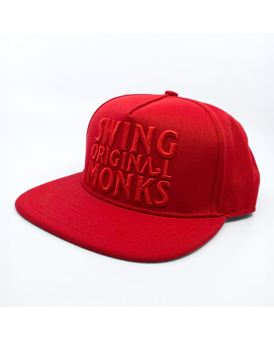 Gorra Swing Orginal Monks Roja Logo Rojo
