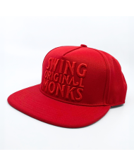 Gorra Swing Orginal Monks Roja Logo Rojo